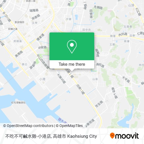 不吃不可鹹水雞-小港店 map