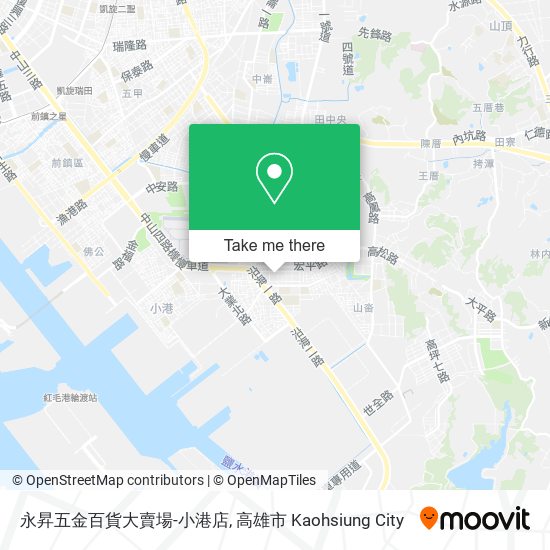 永昇五金百貨大賣場-小港店 map
