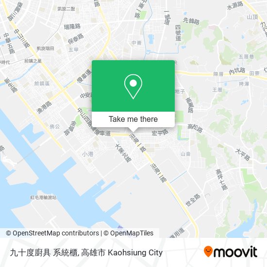 九十度廚具 系統櫃 map