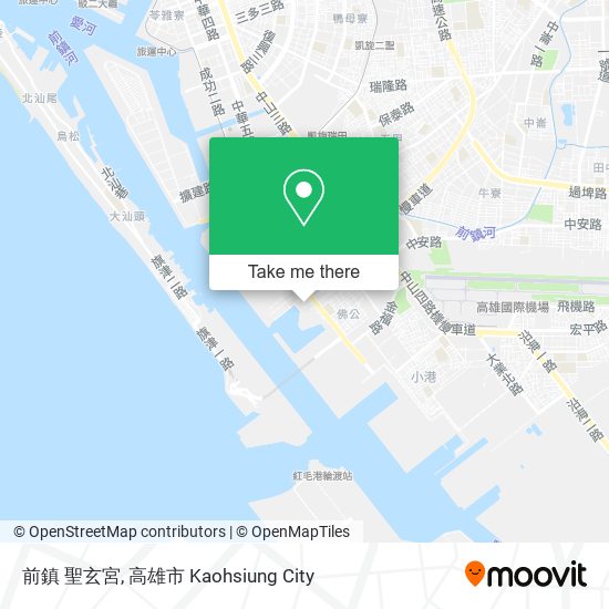 前鎮 聖玄宮地圖