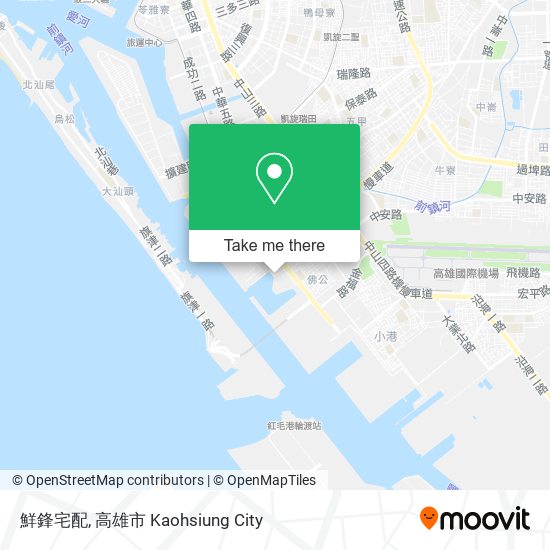 鮮鋒宅配 map