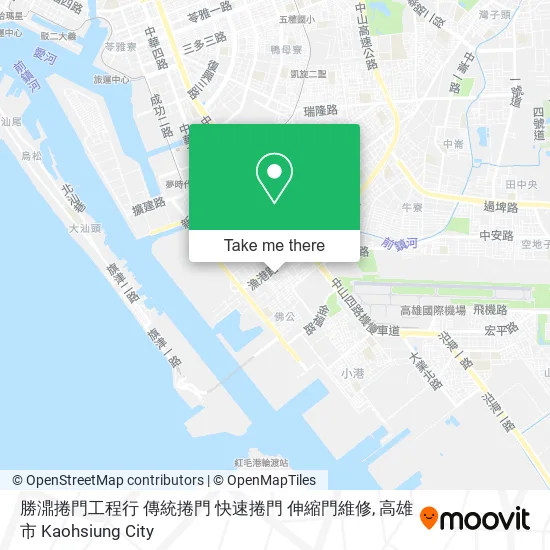 勝濎捲門工程行 傳統捲門 快速捲門 伸縮門維修地圖