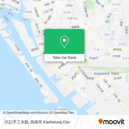 許記手工水餃 map