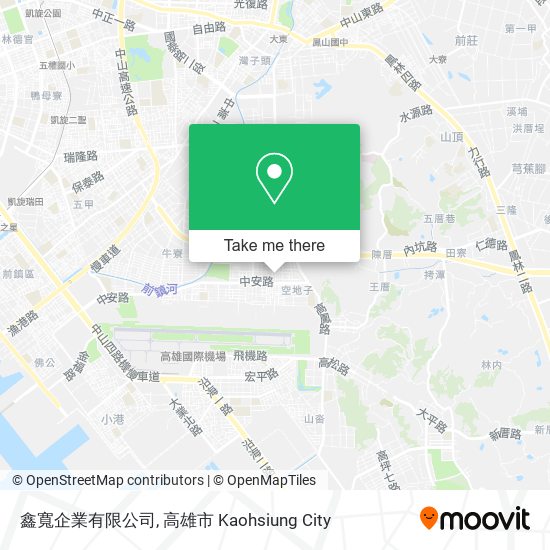 鑫寬企業有限公司 map