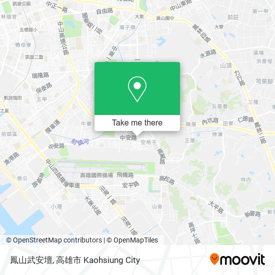 鳳山武安壇 map