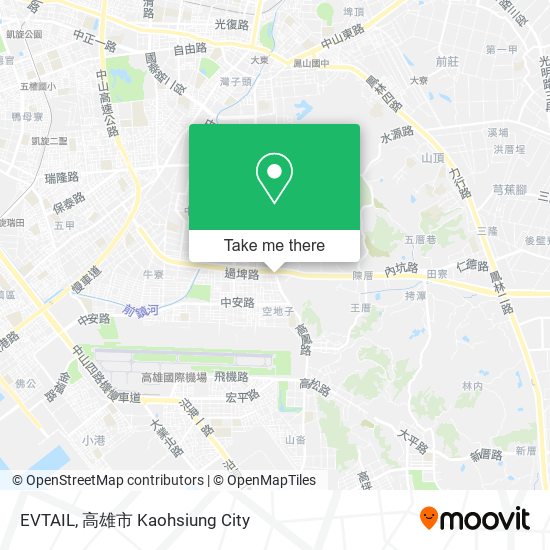 EVTAIL map