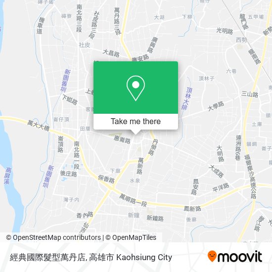 經典國際髮型萬丹店 map