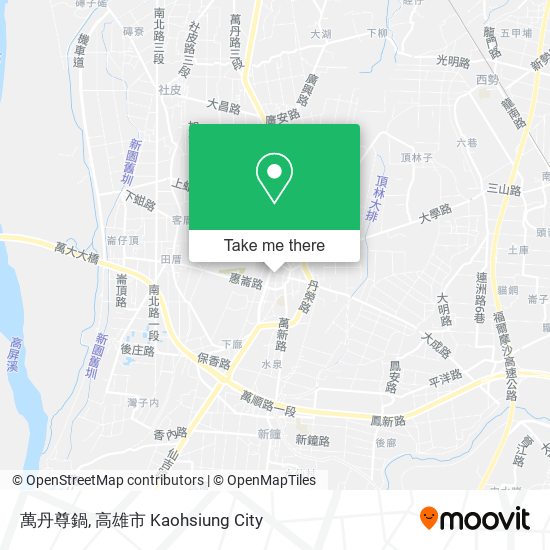 萬丹尊鍋 map