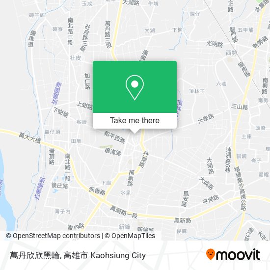 萬丹欣欣黑輪地圖
