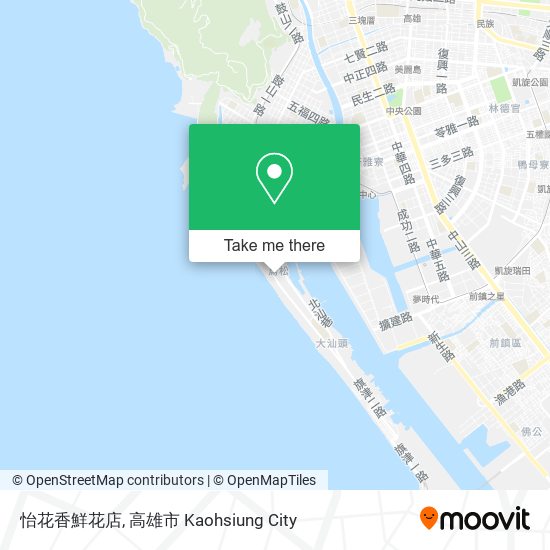 怡花香鮮花店 map