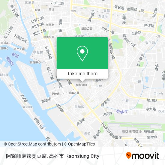 阿耀師麻辣臭豆腐 map