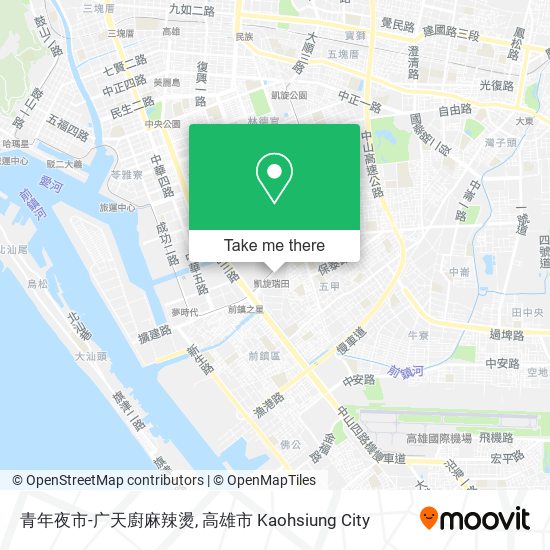 青年夜市-广天廚麻辣燙 map