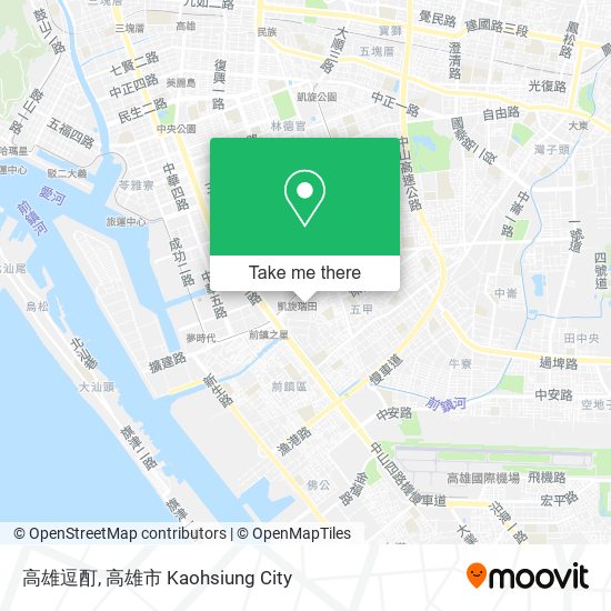 高雄逗酊 map