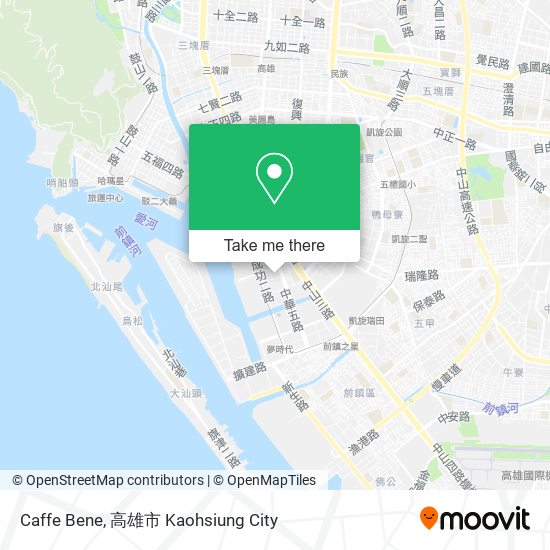 Caffe Bene map