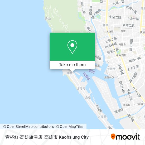 壹杯鮮-高雄旗津店地圖