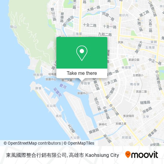 東風國際整合行銷有限公司地圖