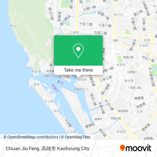 Chiuan Jiu Feng map