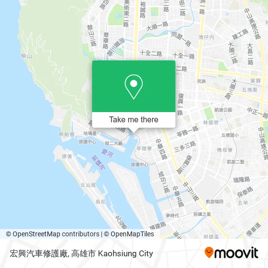 宏興汽車修護廠 map
