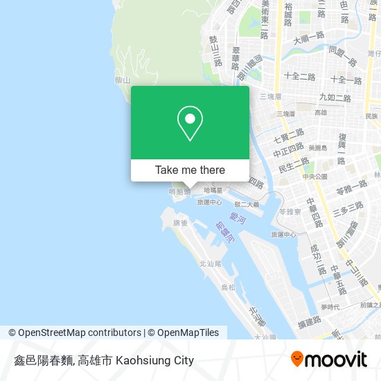鑫邑陽春麵 map