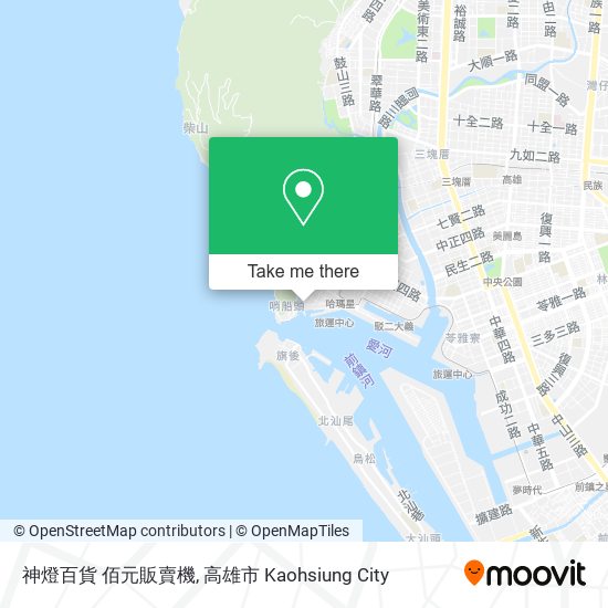 神燈百貨 佰元販賣機 map