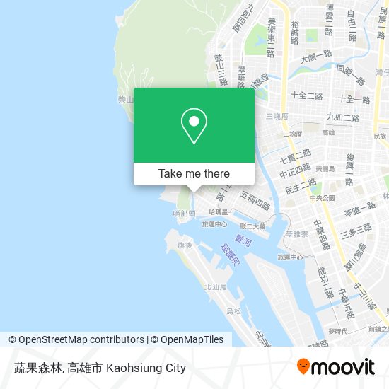 蔬果森林 map