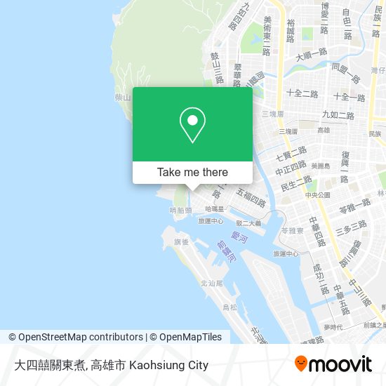 大四囍關東煮地圖