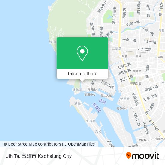 Jih Ta map