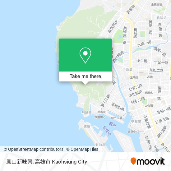 鳳山新味興 map