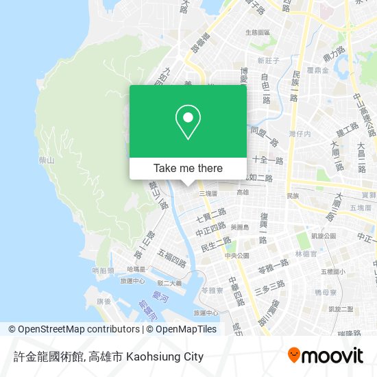 許金龍國術館 map