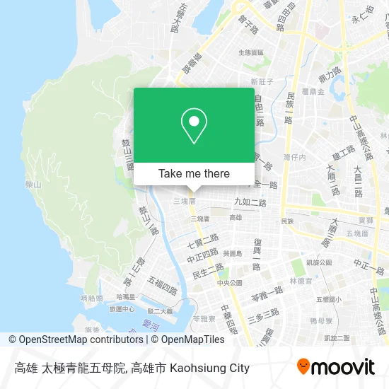 高雄 太極青龍五母院 map