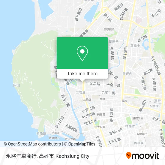 永將汽車商行 map