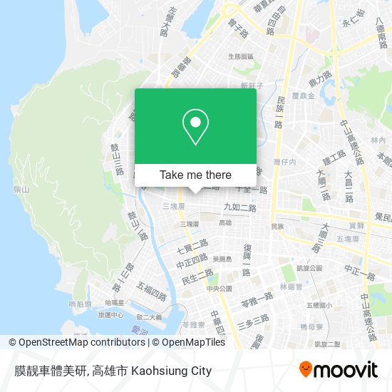 膜靓車體美研 map