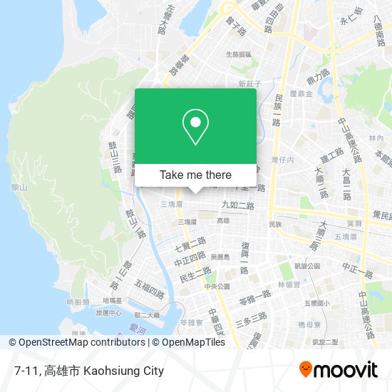 7-11地圖