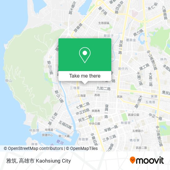 雅筑 map
