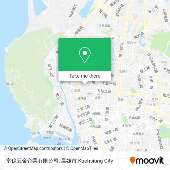 富億五金企業有限公司 map