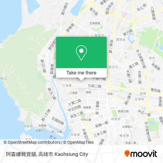 阿森娜雜貨舖 map