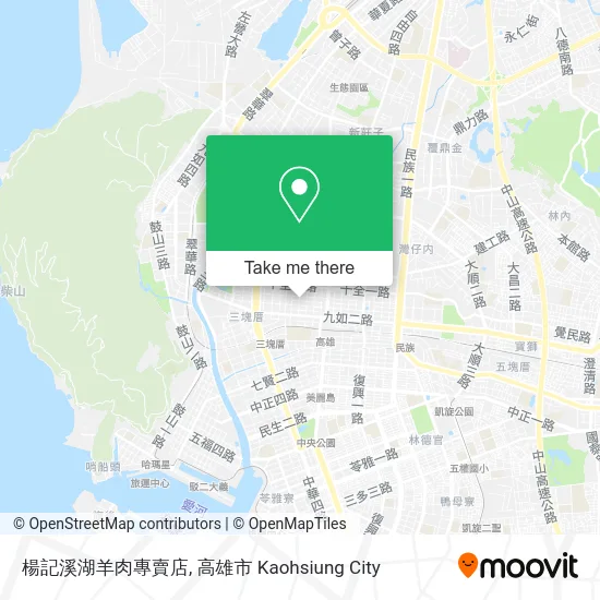楊記溪湖羊肉專賣店 map