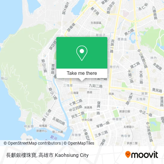 長麒銀樓珠寶地圖