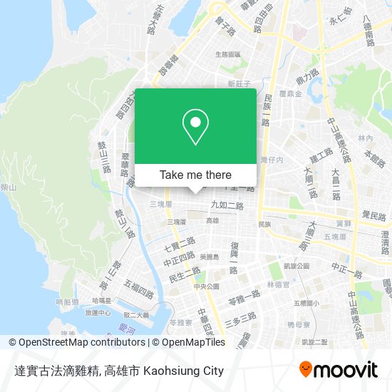 達實古法滴雞精地圖