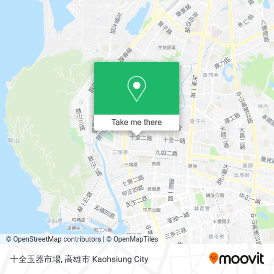 十全玉器市場 map