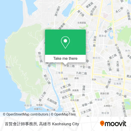 首賢會計師事務所 map
