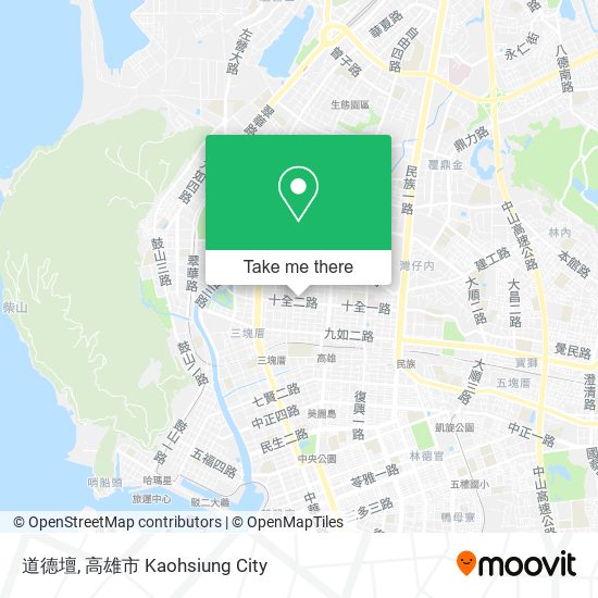 道德壇 map