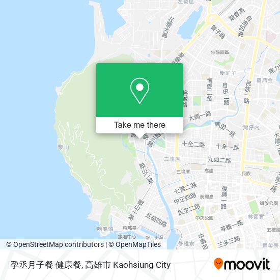 孕丞月子餐 健康餐 map