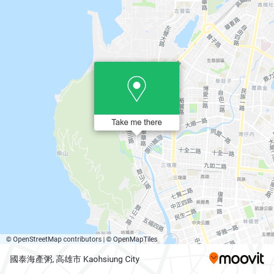 國泰海產粥 map