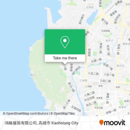 鴻椿服裝有限公司 map