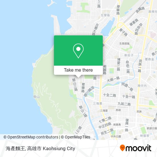 海產麵王 map