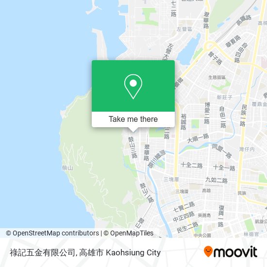 祿記五金有限公司地圖