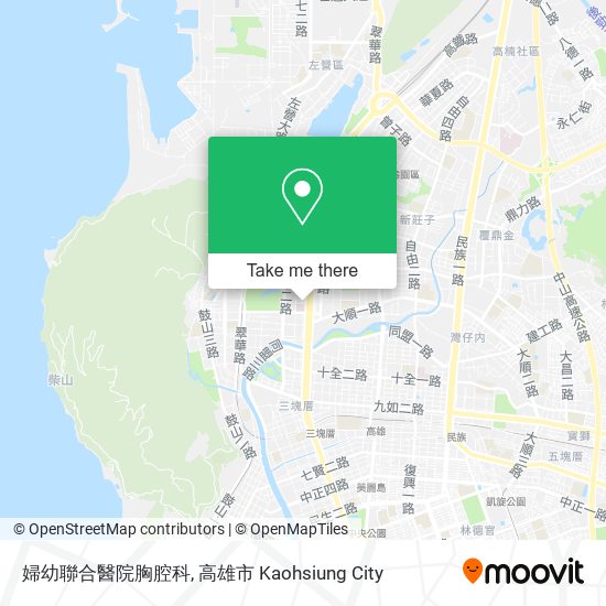 婦幼聯合醫院胸腔科 map