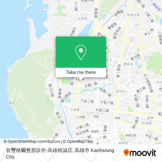 首璽格爾整形診所-高雄裕誠店地圖