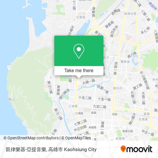凱律樂器-亞提音樂 map
